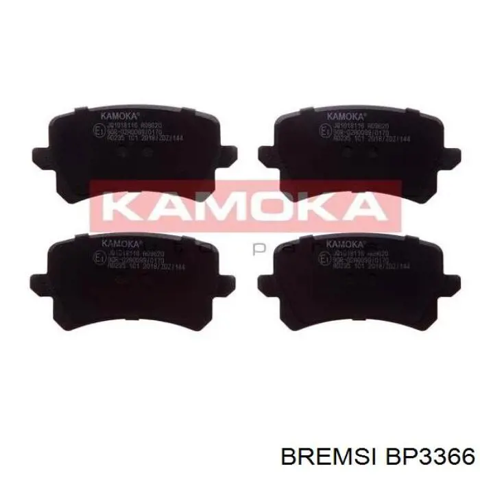 Колодки дисковые  Bremsi BP3366 цена, от 19.93 USD