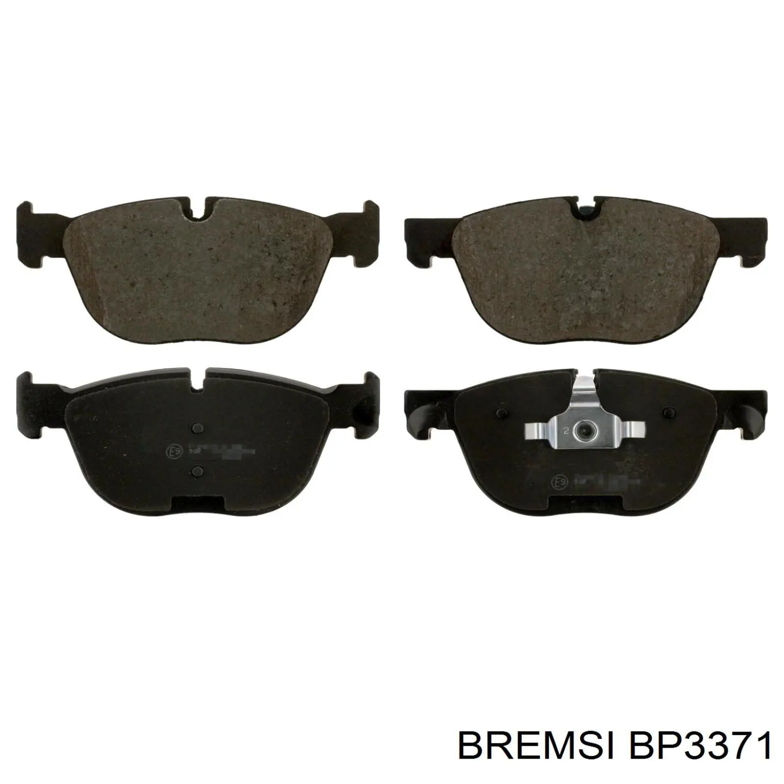 Купить BP3371 Bremsi Колодки тормозные