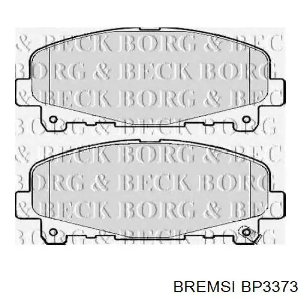 Купить BP3373 Bremsi Колодки тормозные
