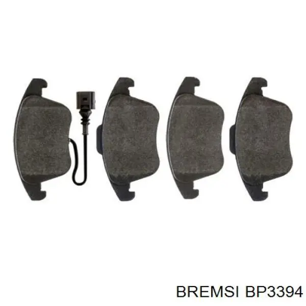 Колодки Bremsi BP3394 цена, от 24.85 USD