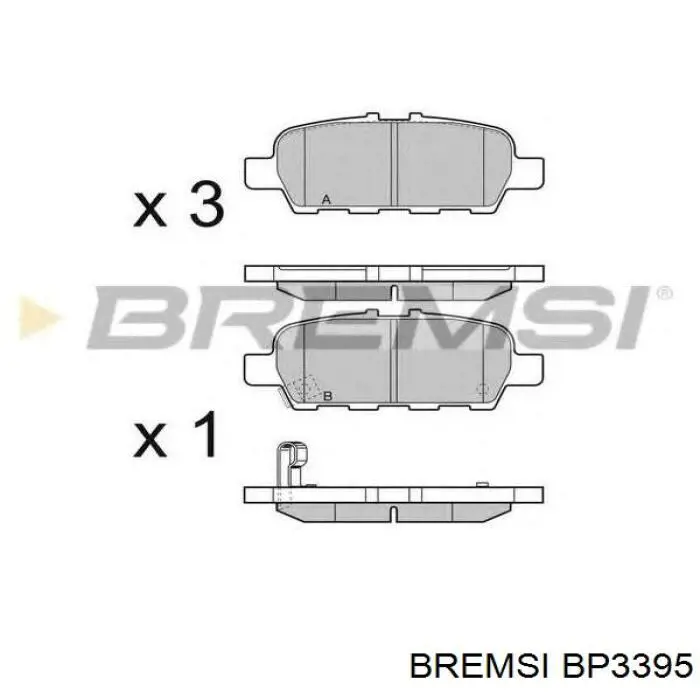 BP3395 Bremsi