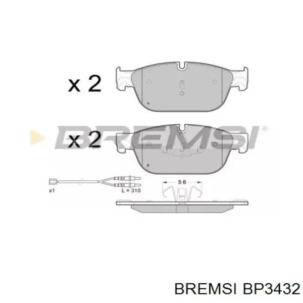 BP3432 Bremsi 