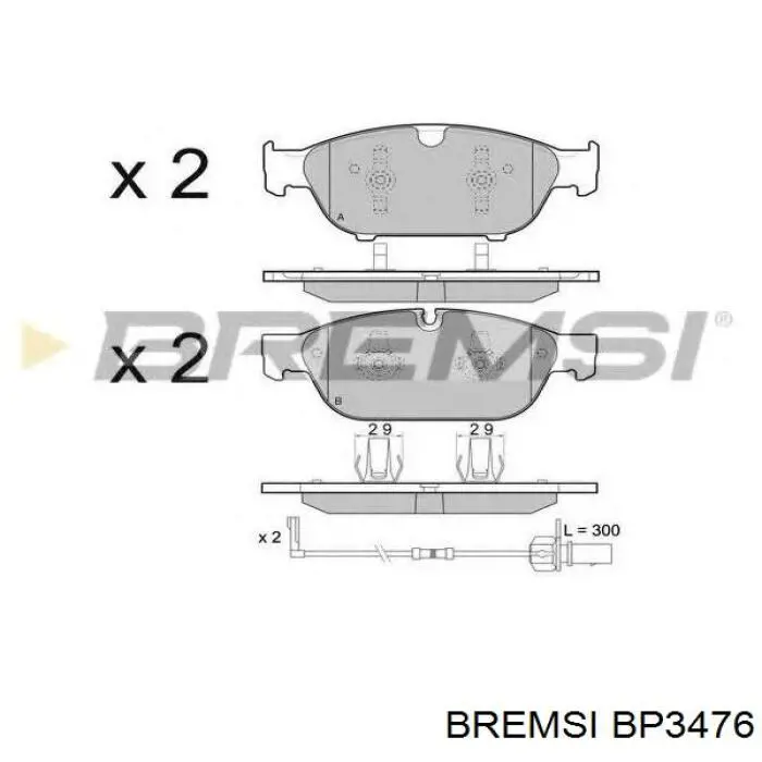 BP3476 Bremsi