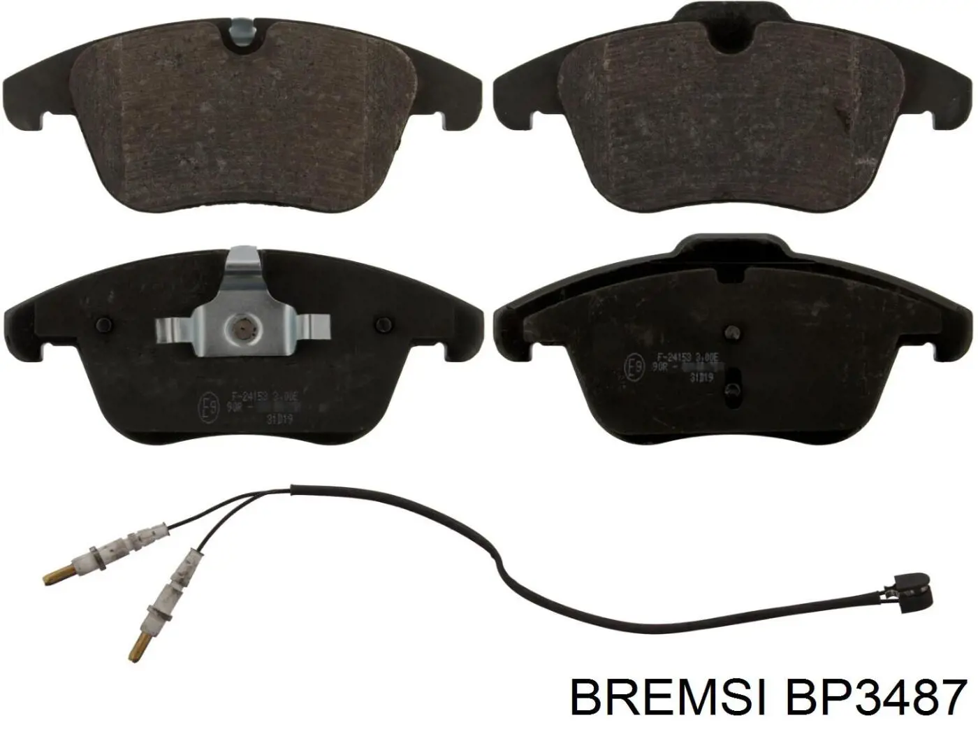 Колодки Bremsi BP3487 цена, от 32.78 USD