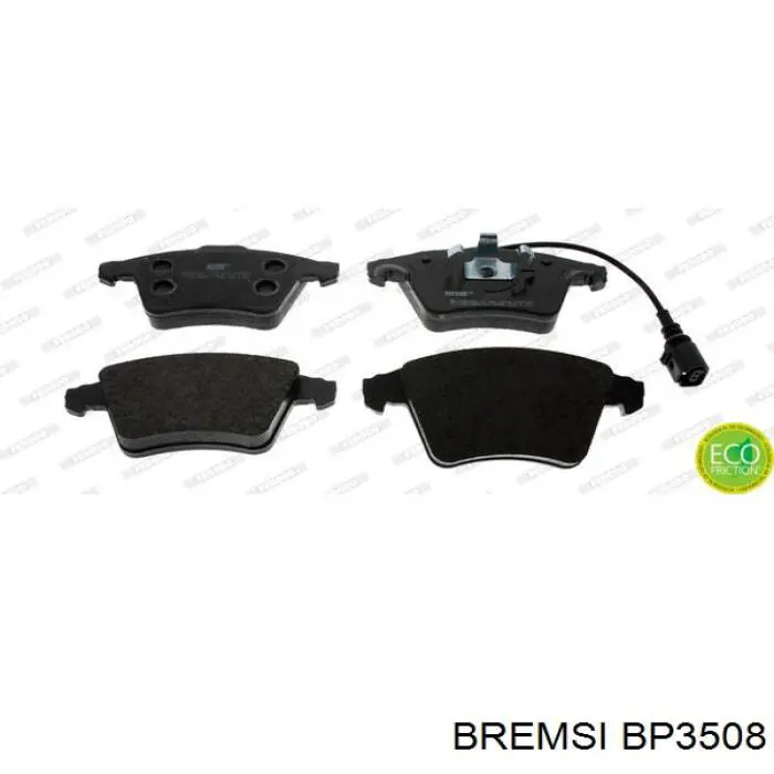 Тормозные колодки Bremsi BP3508