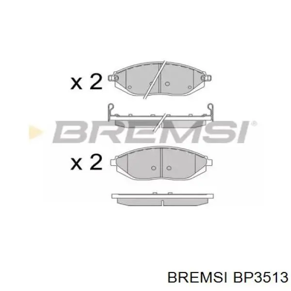 BP3513 Bremsi 