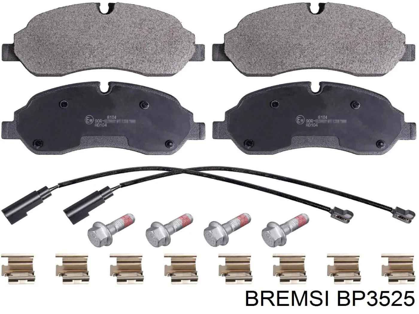 Колодки Bremsi BP3525 цена, от 27.59 USD