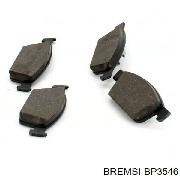 Купить BP3546 Bremsi Колодки тормозные