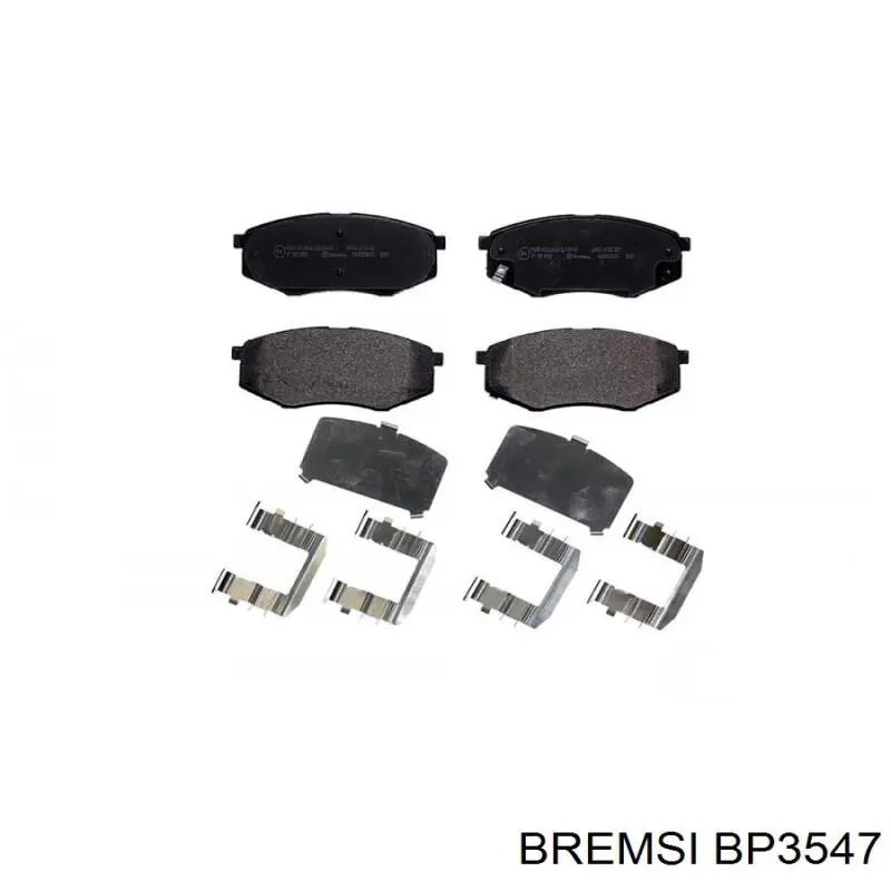 Колодки Bremsi BP3547 цена, от 25.48 USD