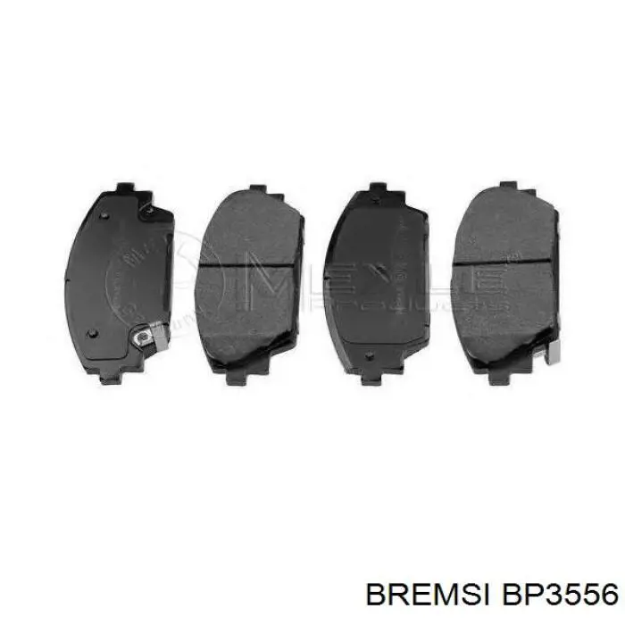 Колодки Bremsi BP3556 цена, от 27.76 USD