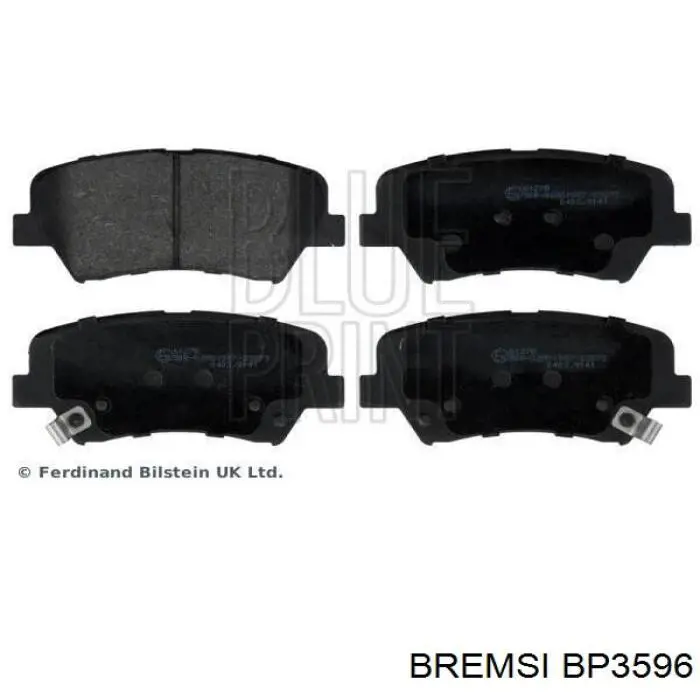 Тормозные колодки Bremsi BP3596