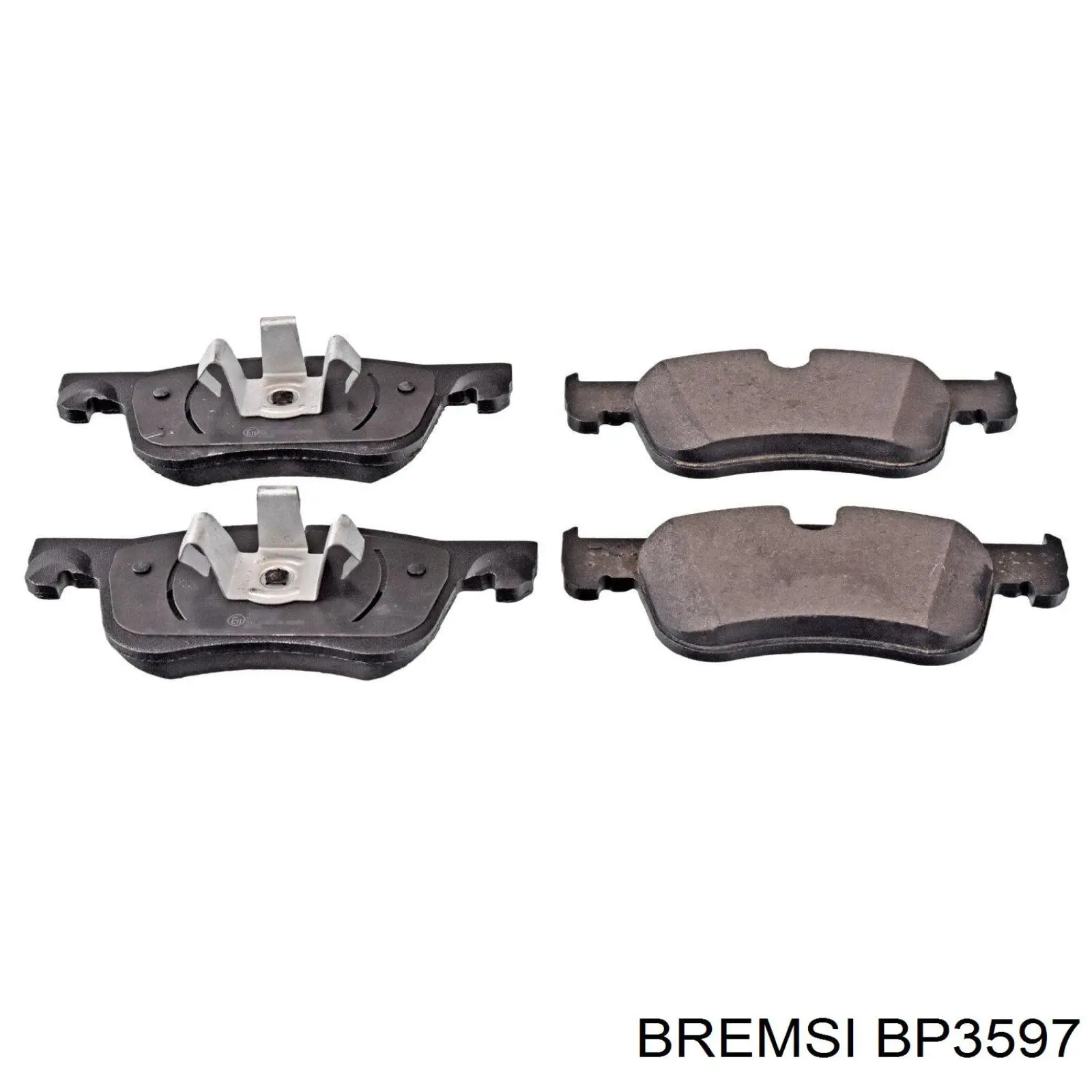 Купить BP3597 Bremsi Колодки тормозные