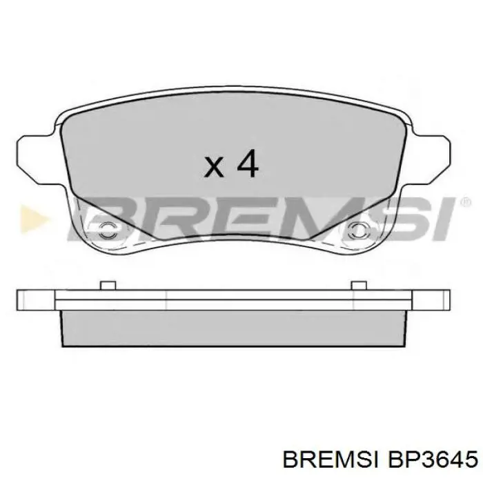 BP3645 Bremsi