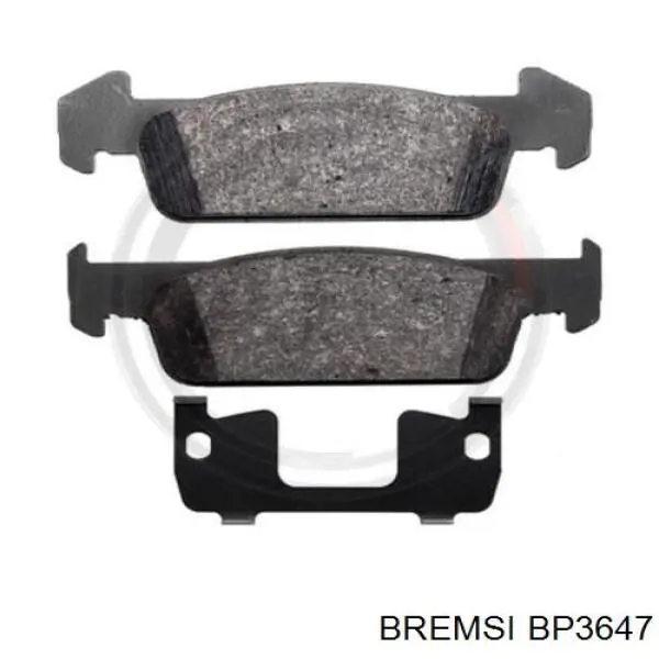 Колодки Bremsi BP3647 цена, от 18.83 USD