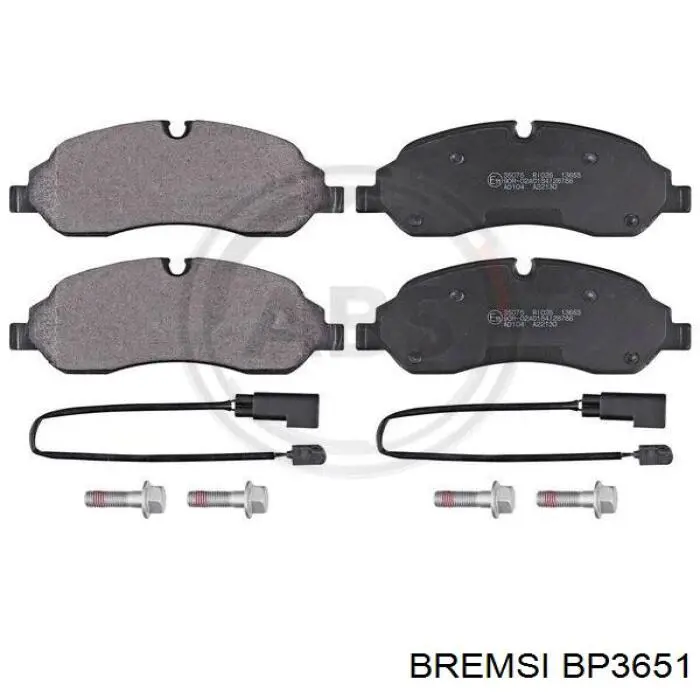 Колодки Bremsi BP3651 цена, от 29.39 USD