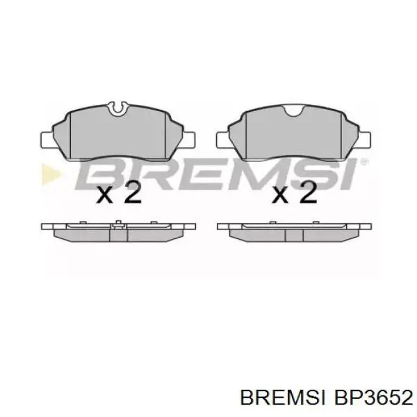 P24209 Brembo sapatas do freio traseiras de disco