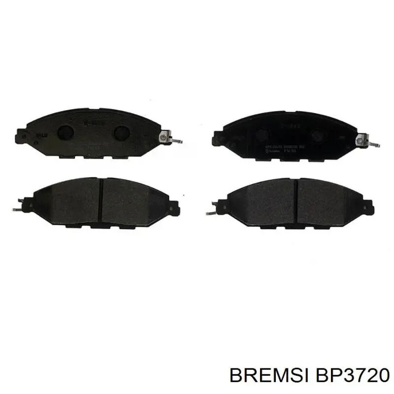 Колодки Bremsi BP3720 цена, от 31.37 USD