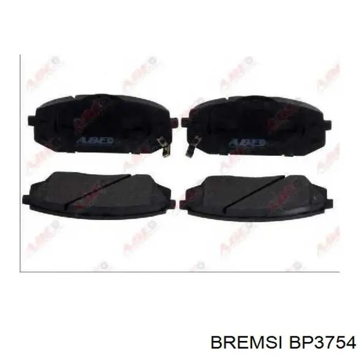 Купить BP3754 Bremsi Колодки тормозные