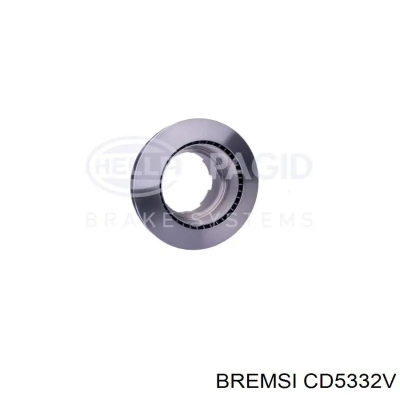 Купить CD5332V Bremsi Диск тормозной задний