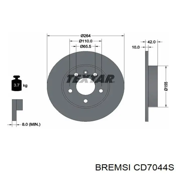 CD7044S Bremsi