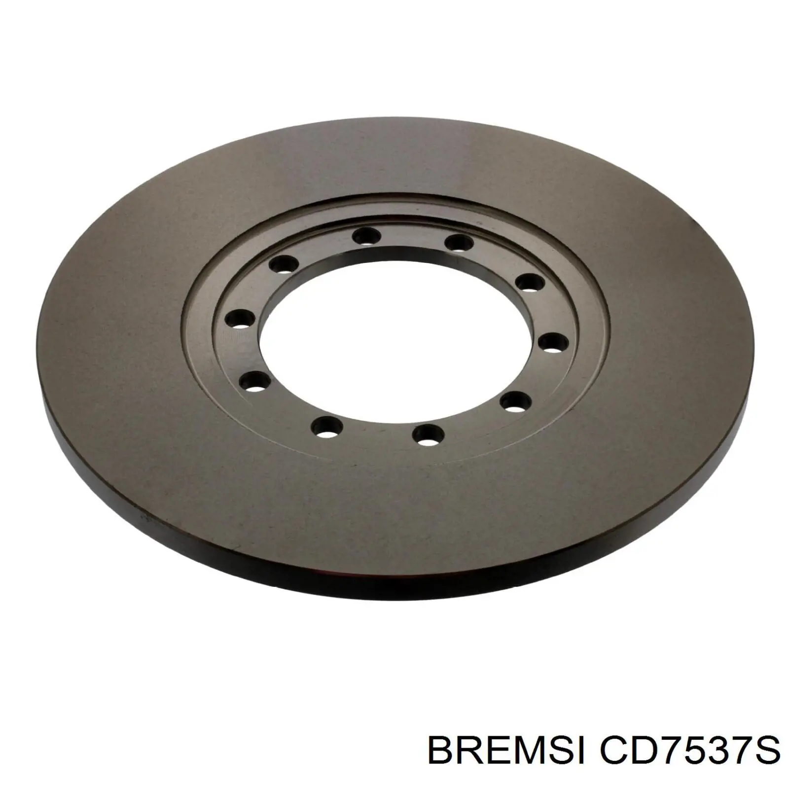 Disco de freno trasero CD7537S Bremsi