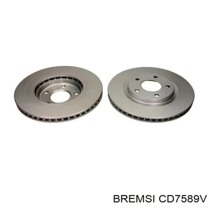 Тормоз дисковый передний Bremsi CD7589V цена, от 45.80 USD
