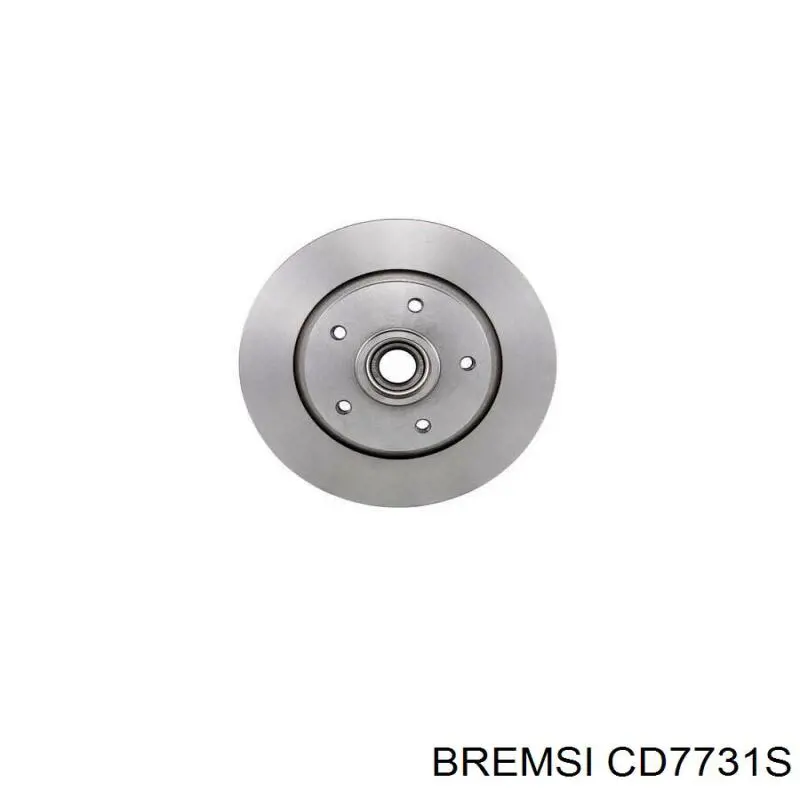 Задний дисковый тормоз Bremsi CD7731S