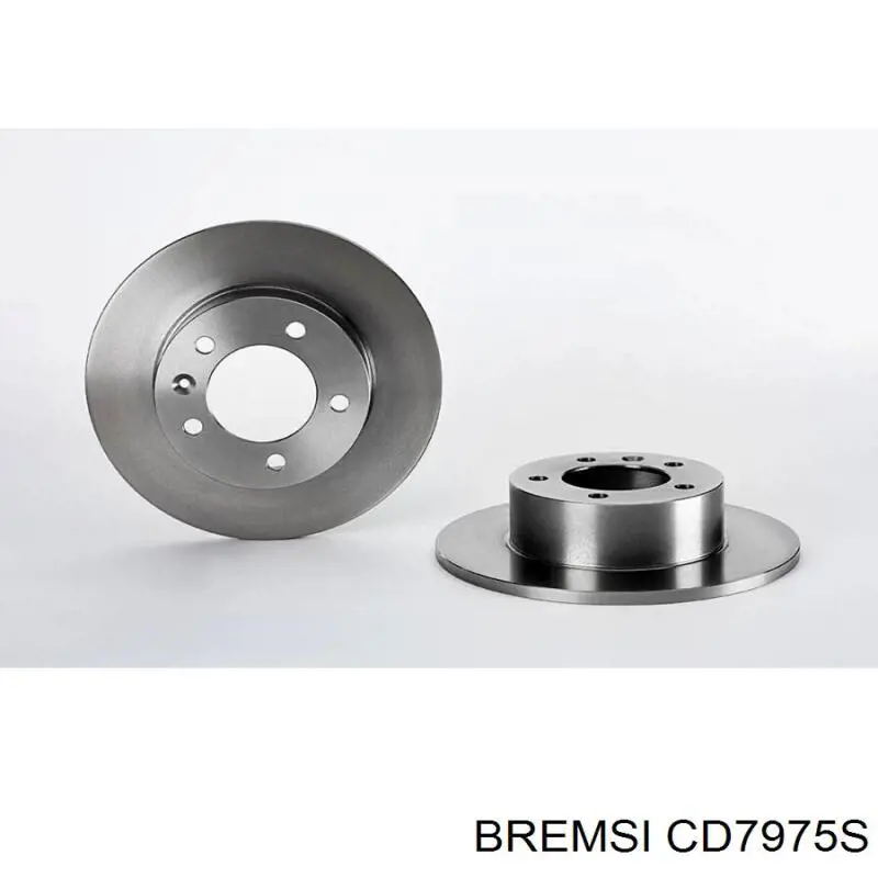 Задний дисковый тормоз Bremsi CD7975S