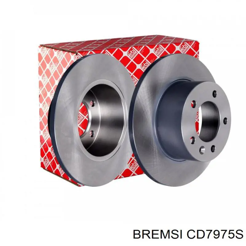 Тормозные диски CD7975S Bremsi
