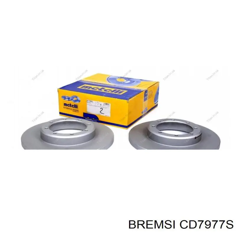 Задний тормозной диск Bremsi CD7977S цена, от 54.48 USD