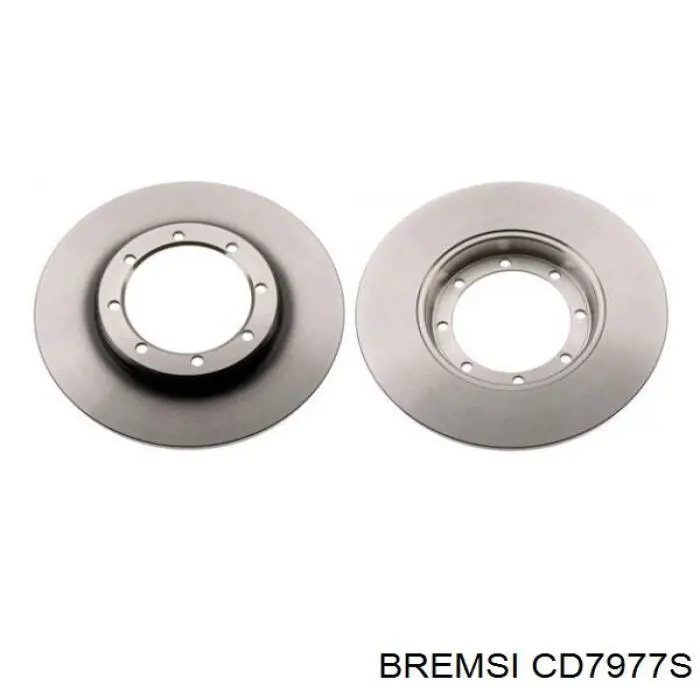 Купить CD7977S Bremsi Диск тормозной задний