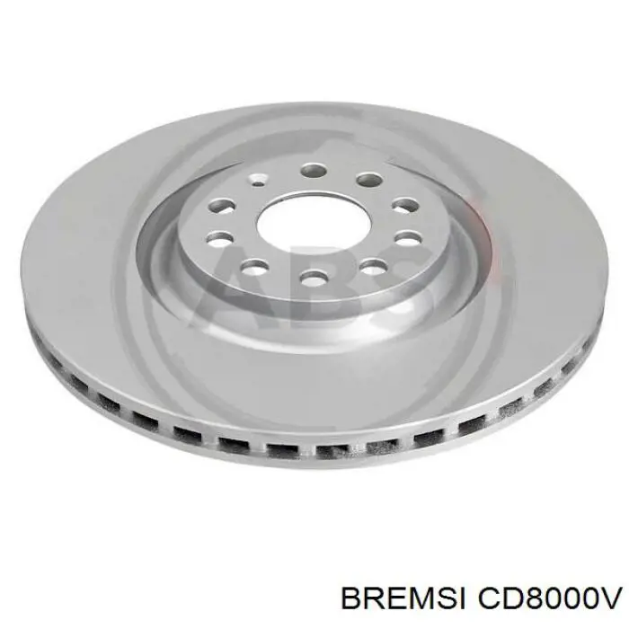 Передние тормозные диски CD8000V Bremsi