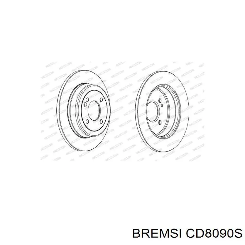 Купить 58411C8000 Hyundai/Kia Диск тормозной задний