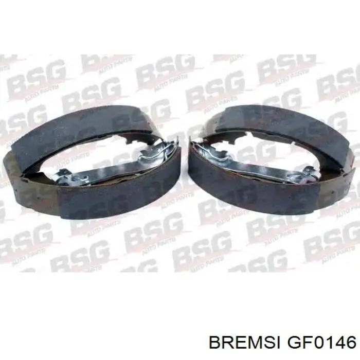 Задние барабанные колодки GF0146 Bremsi