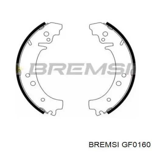 Задние барабанные колодки GF0160 Bremsi