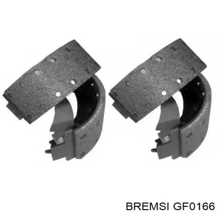 Тормоза рабочие задние ножные и тормозные барабаны Bremsi GF0166 цена, от 38.24 USD
