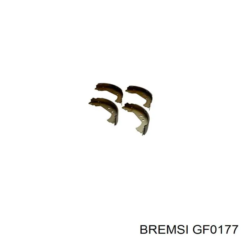 Барабанные колодки Bremsi GF0177