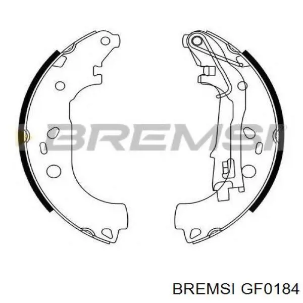 Тормоза рабочие задние ножные и тормозные барабаны Bremsi GF0184 цена, от 19.80 USD