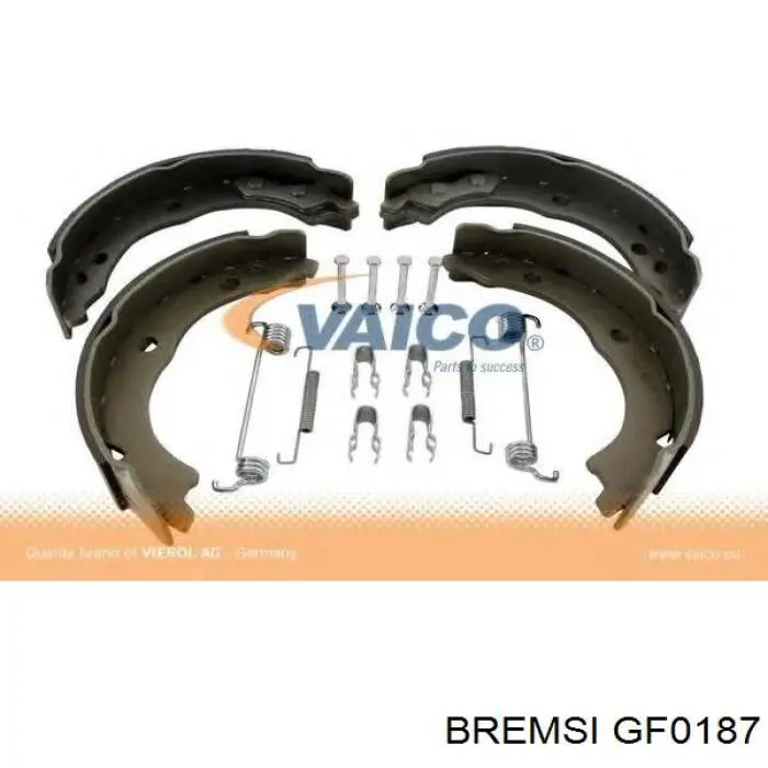 Тормозные колодки стояночного тормоза Bremsi GF0187 цена, от 17.42 USD