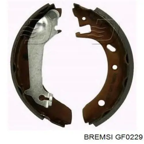 Тормоза рабочие задние ножные и тормозные барабаны Bremsi GF0229 цена, от 16.91 USD