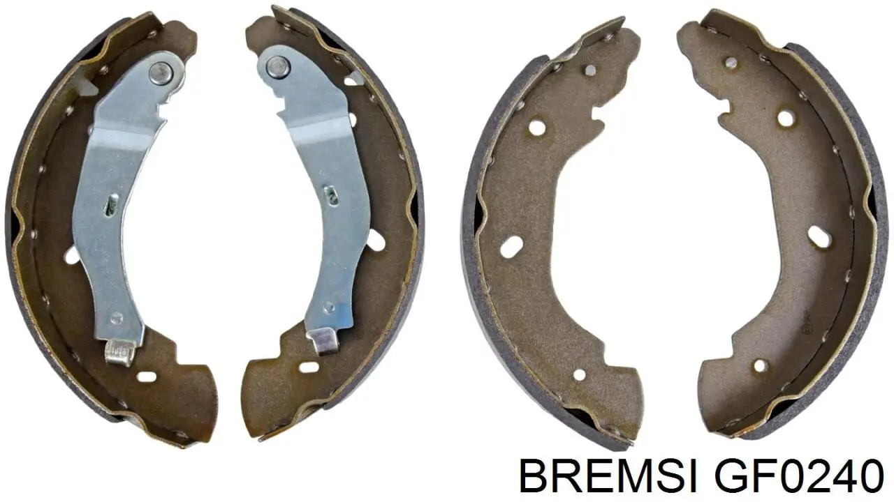 Барабанные колодки Bremsi GF0240