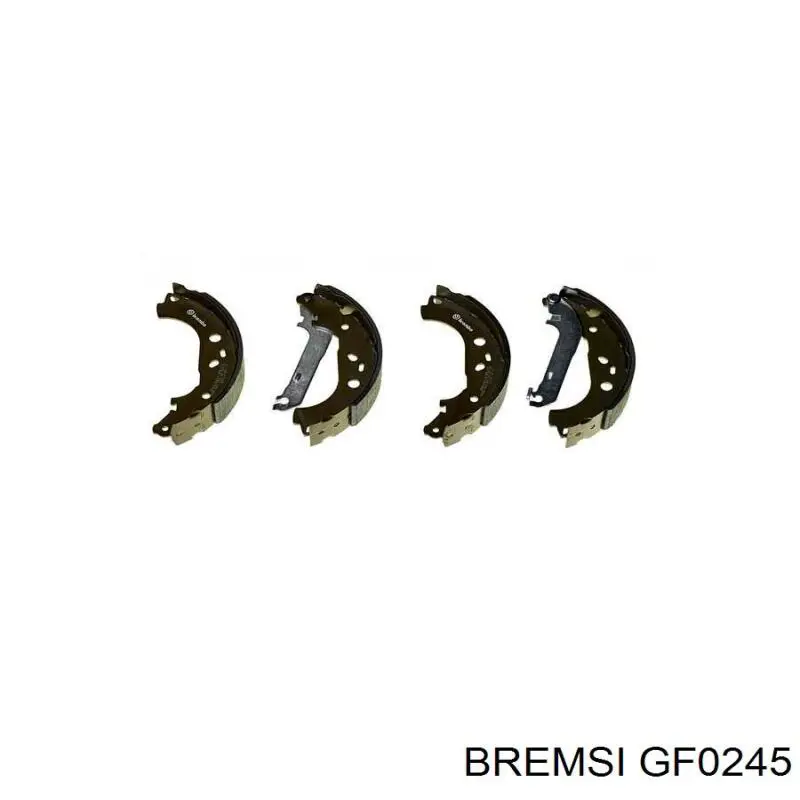 Барабанные колодки Bremsi GF0245