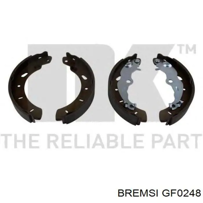 Тормоза рабочие задние ножные и тормозные барабаны Bremsi GF0248 цена, от 27.97 USD