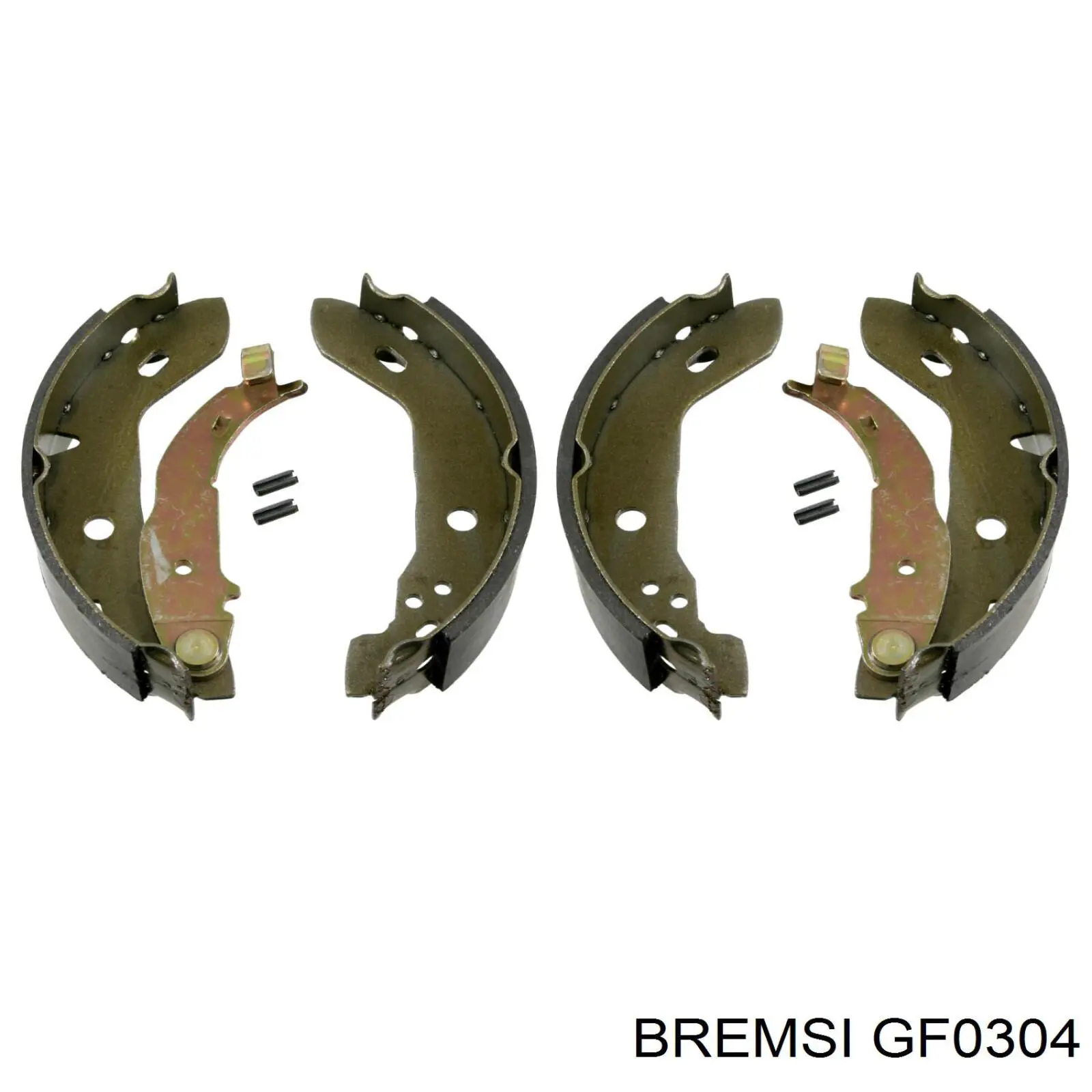 Тормоза рабочие задние ножные и тормозные барабаны Bremsi GF0304 цена, от 21.23 USD