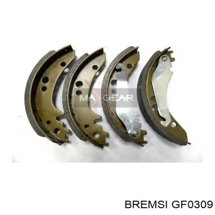 Тормоза рабочие задние ножные и тормозные барабаны Bremsi GF0309 цена, от 29.07 USD