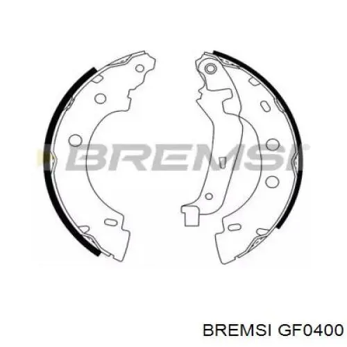 Задние барабанные колодки GF0400 Bremsi