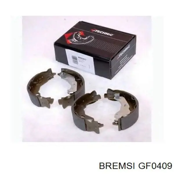 Тормоза рабочие задние ножные и тормозные барабаны Bremsi GF0409 цена, от 18.20 USD