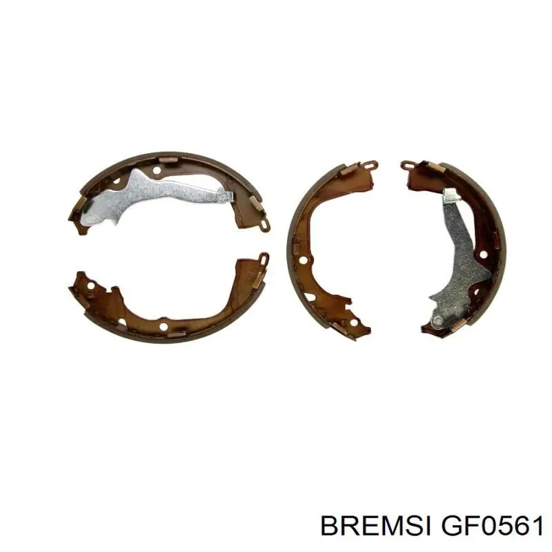 Тормоза рабочие задние ножные и тормозные барабаны Bremsi GF0561 цена, от 44.37 USD