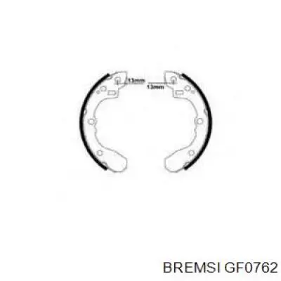 Задние барабанные колодки GF0762 Bremsi