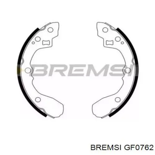 Задние барабанные колодки GF0762 Bremsi